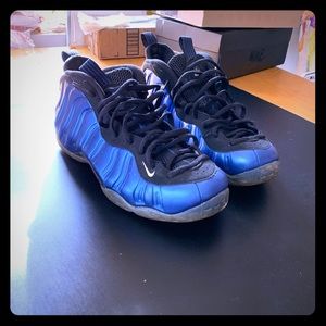 Used royal blue foamposites, sz 12